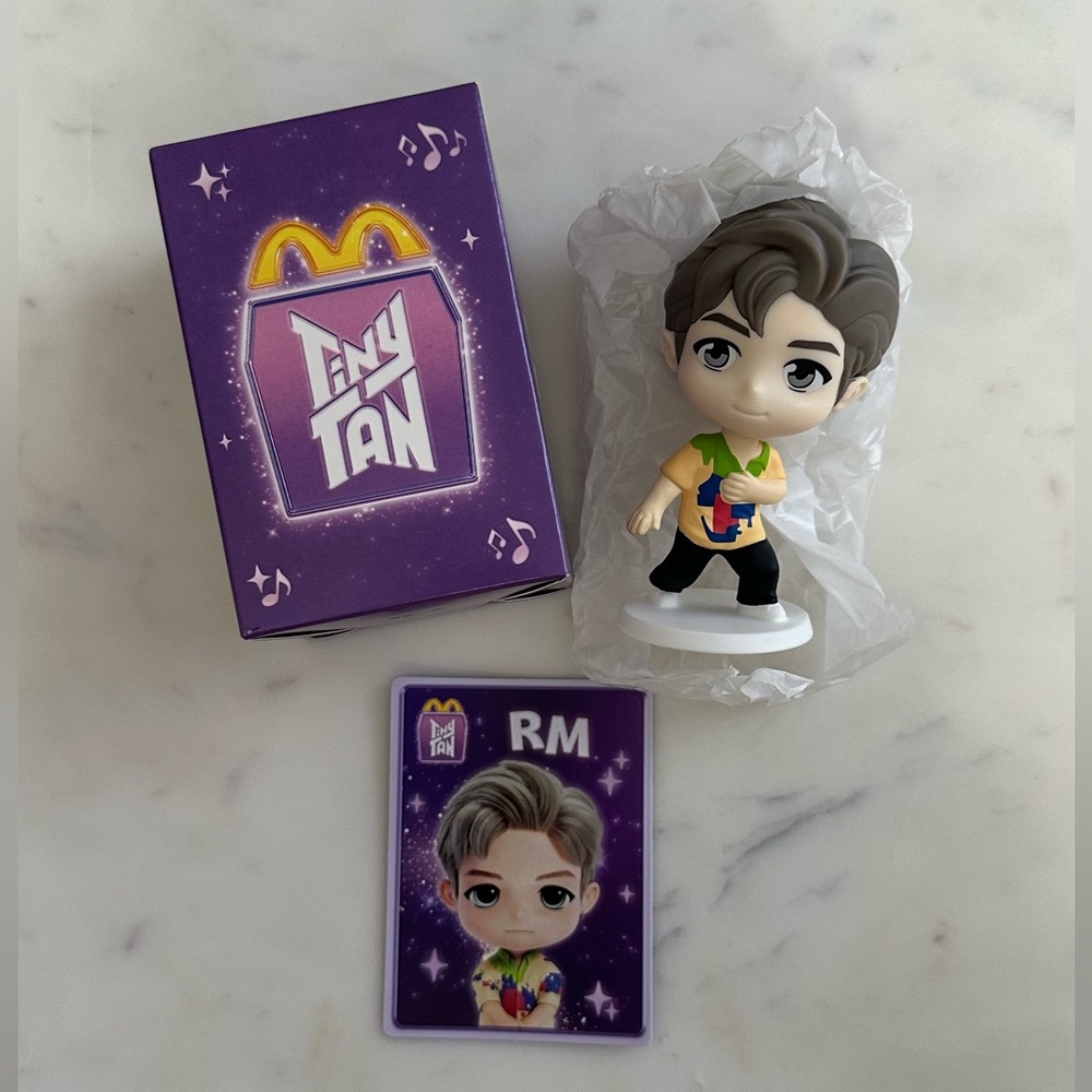 RM Only - McDonald's Happy Meal Limited Edition. Tiny TAN “Throwback Edition”